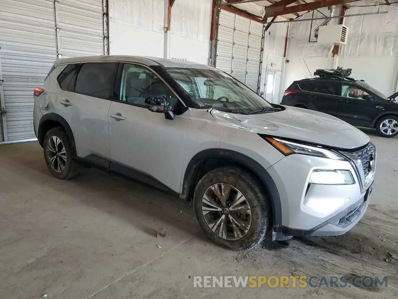 4 Photograph of a damaged car 5N1AT3BBXMC759248 NISSAN ROGUE 2021