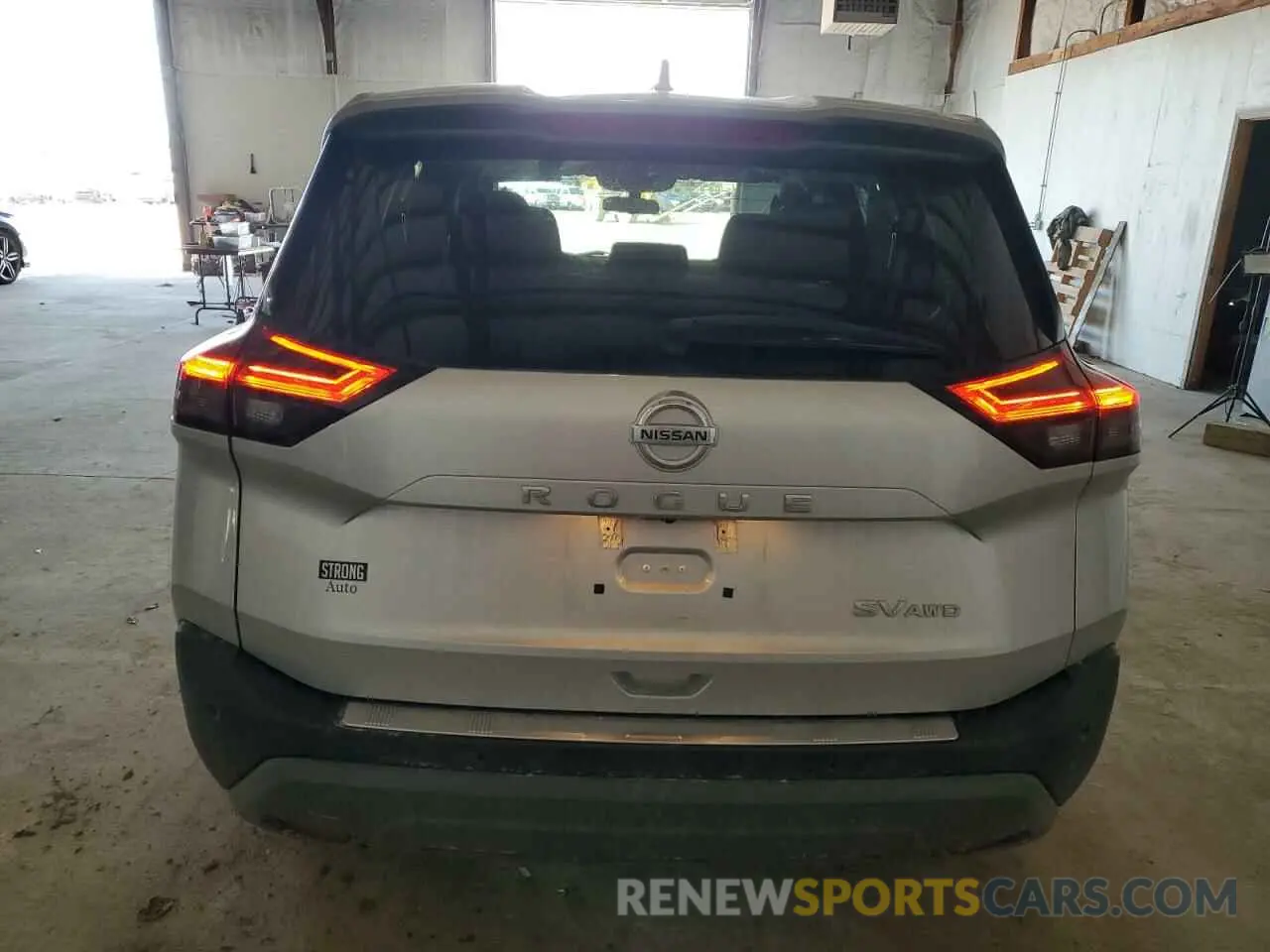 6 Photograph of a damaged car 5N1AT3BBXMC759248 NISSAN ROGUE 2021
