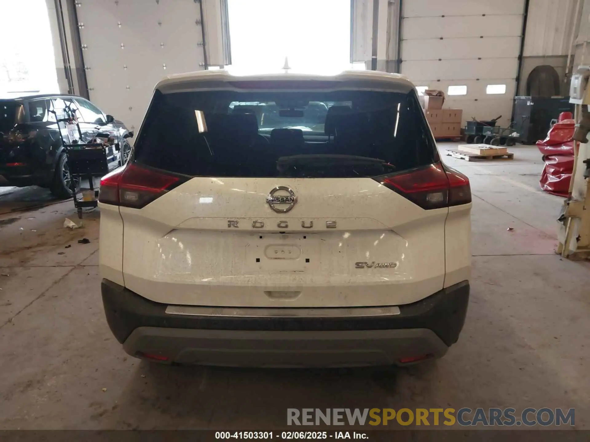 16 Photograph of a damaged car 5N1AT3BBXMC775532 NISSAN ROGUE 2021