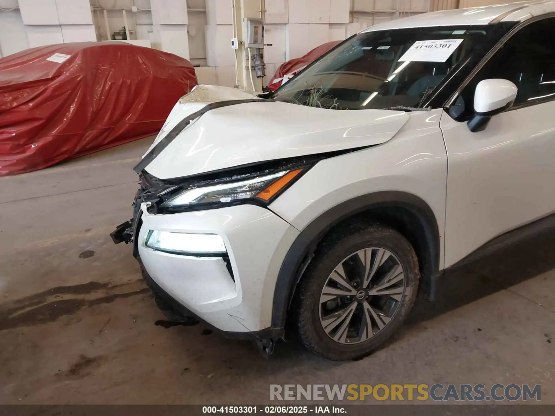 6 Photograph of a damaged car 5N1AT3BBXMC775532 NISSAN ROGUE 2021
