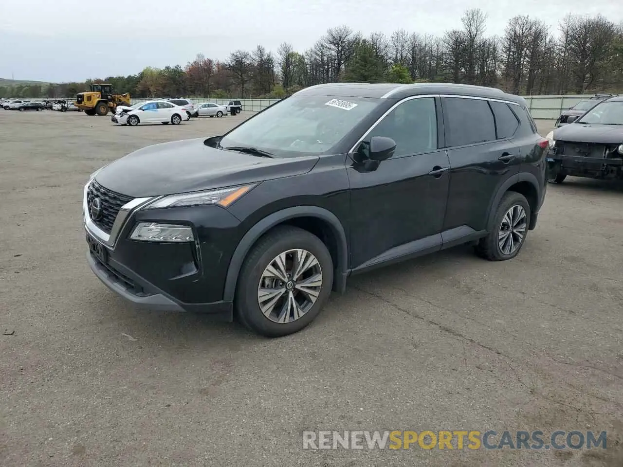 1 Photograph of a damaged car 5N1AT3BBXMC782528 NISSAN ROGUE 2021