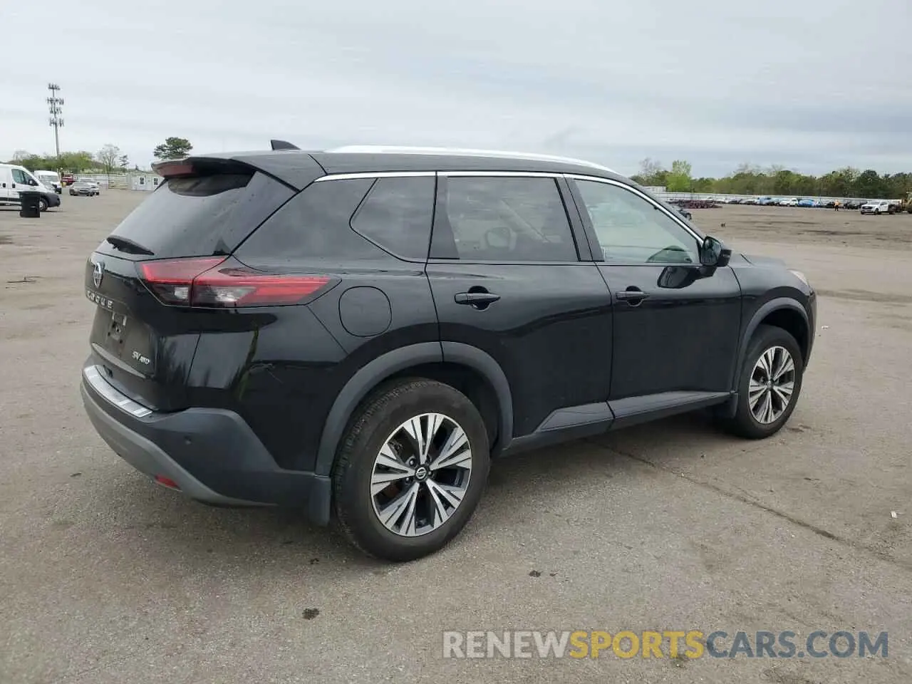 3 Photograph of a damaged car 5N1AT3BBXMC782528 NISSAN ROGUE 2021