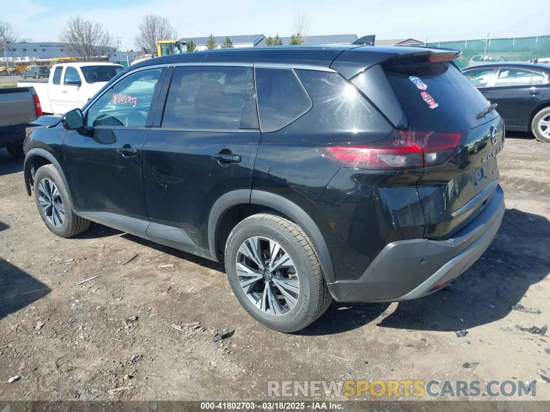 3 Photograph of a damaged car 5N1AT3BBXMC791505 NISSAN ROGUE 2021