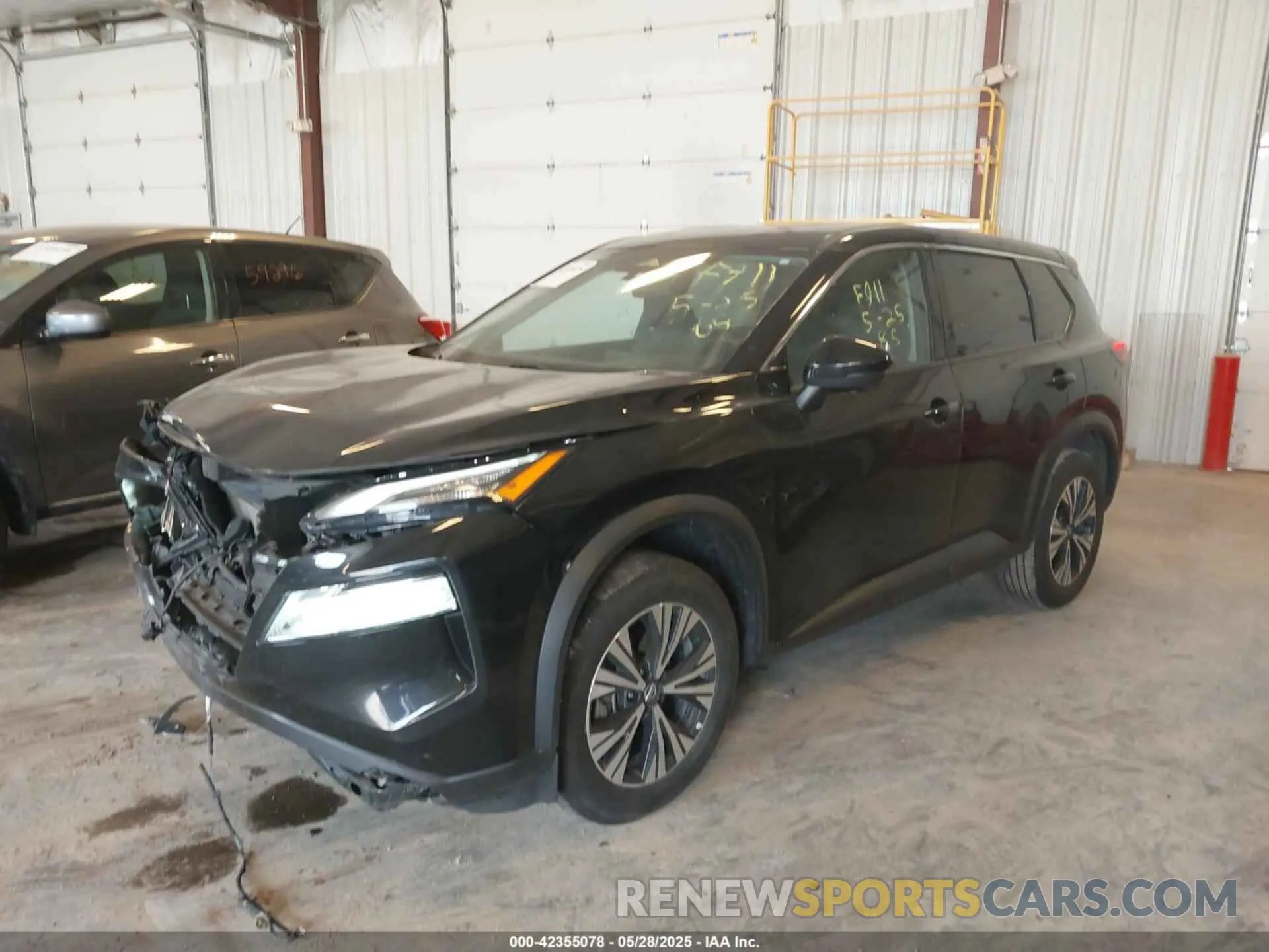 2 Photograph of a damaged car 5N1AT3BBXMC792444 NISSAN ROGUE 2021