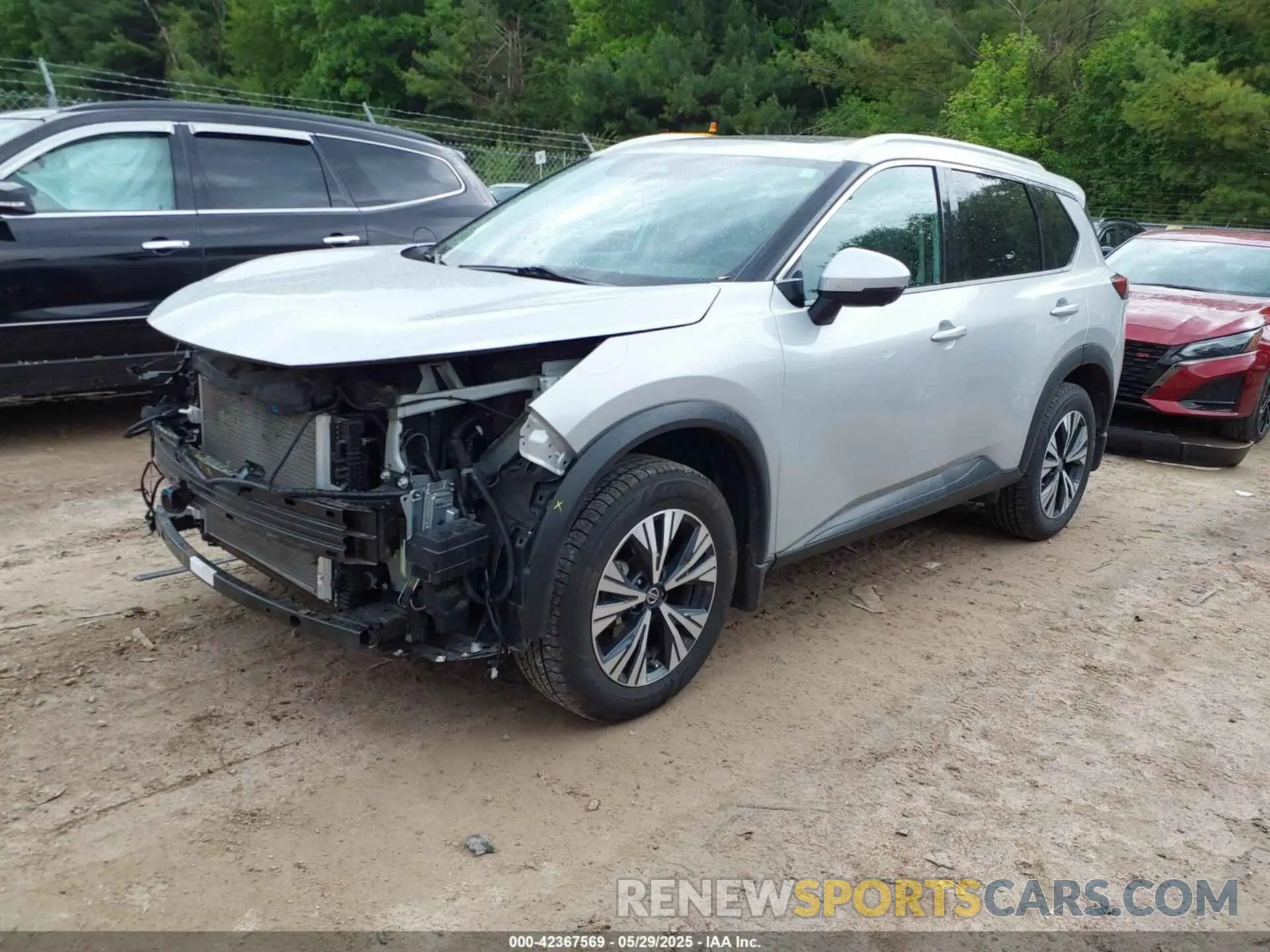 2 Photograph of a damaged car 5N1AT3BBXMC799877 NISSAN ROGUE 2021