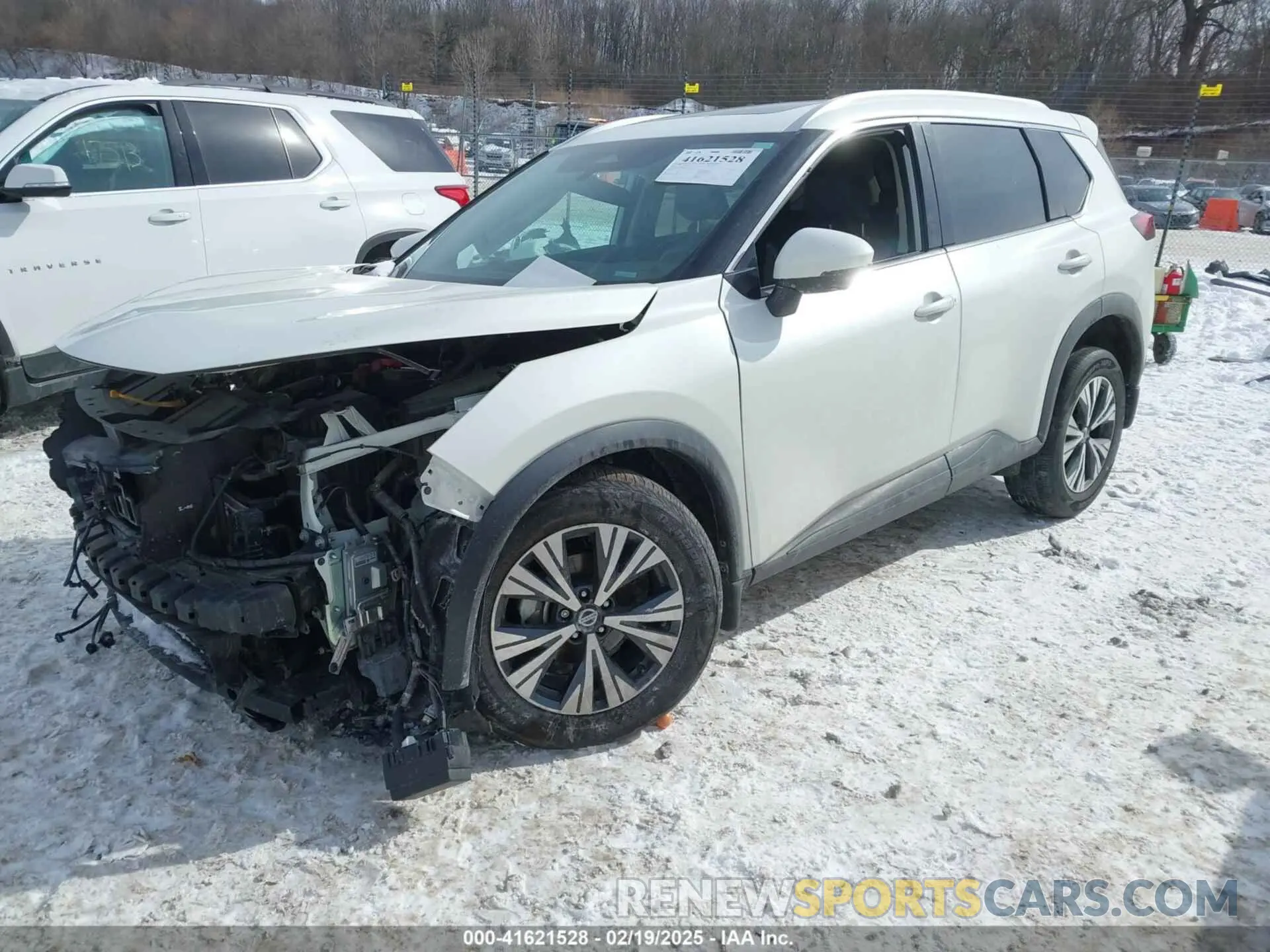 2 Photograph of a damaged car 5N1AT3BBXMC807430 NISSAN ROGUE 2021