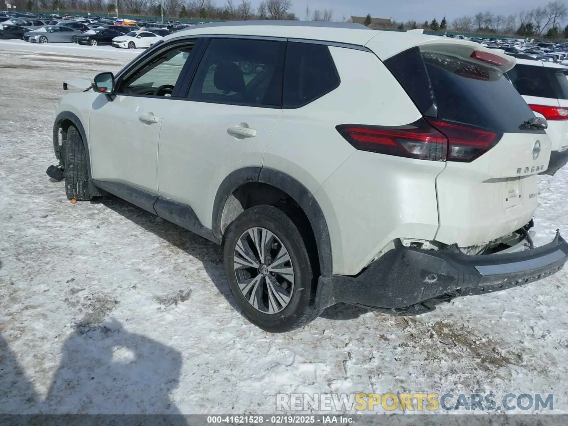 3 Photograph of a damaged car 5N1AT3BBXMC807430 NISSAN ROGUE 2021