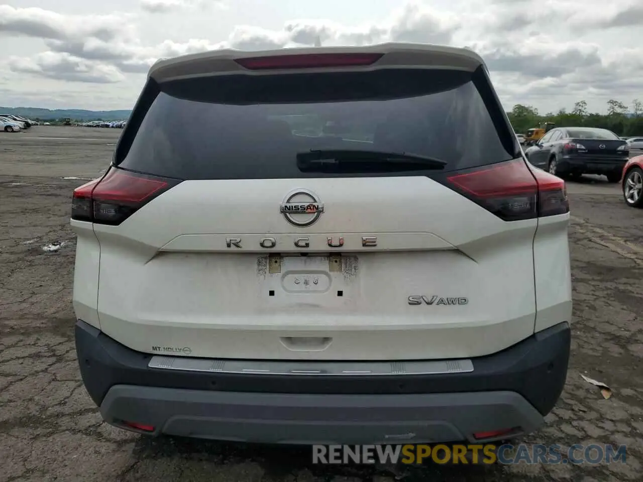 6 Photograph of a damaged car 5N1AT3BBXMC836653 NISSAN ROGUE 2021