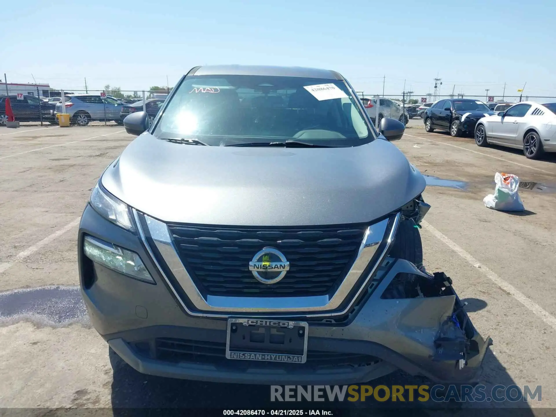 13 Photograph of a damaged car 5N1AT3BBXMC837107 NISSAN ROGUE 2021