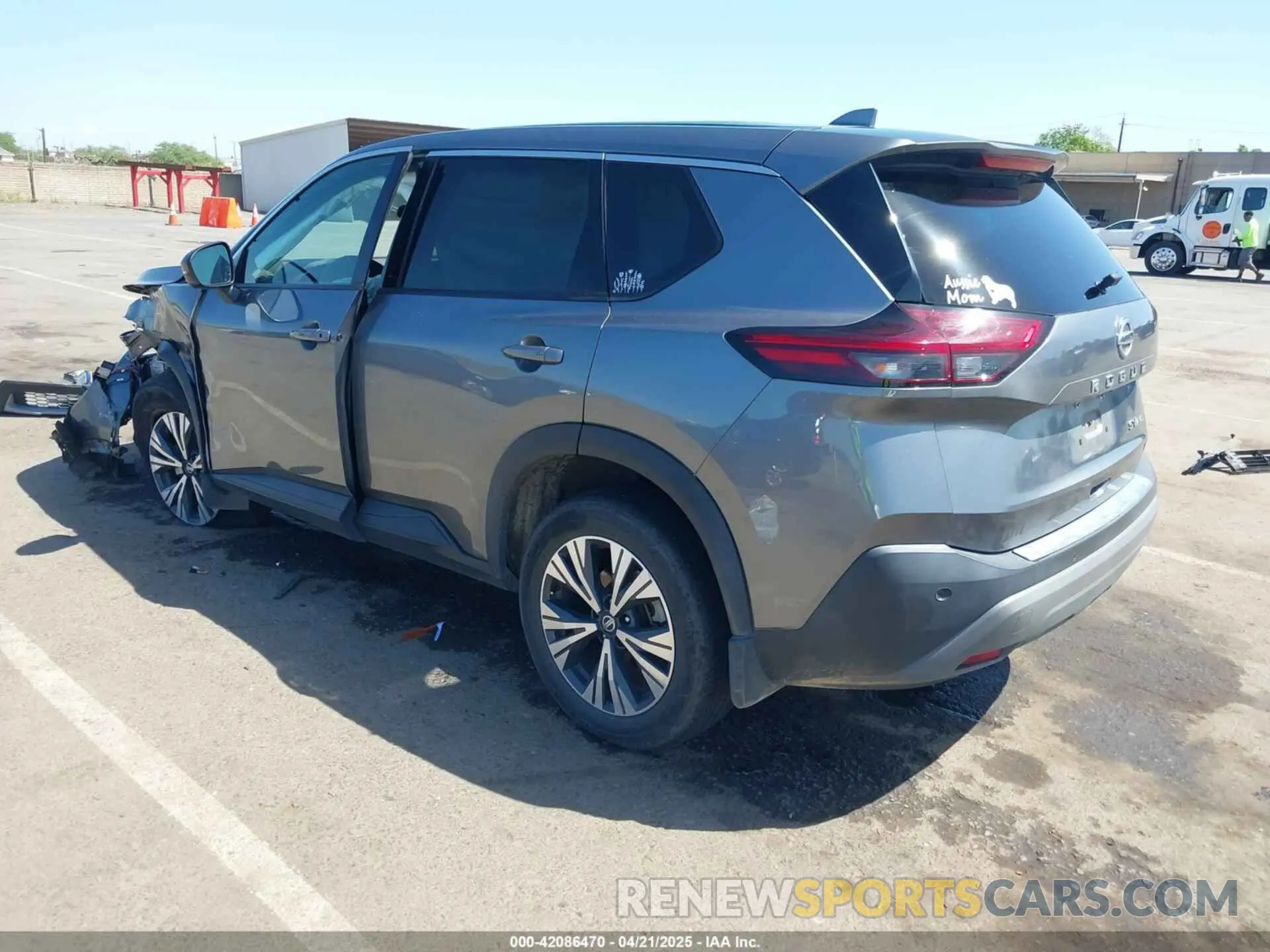 3 Photograph of a damaged car 5N1AT3BBXMC837107 NISSAN ROGUE 2021