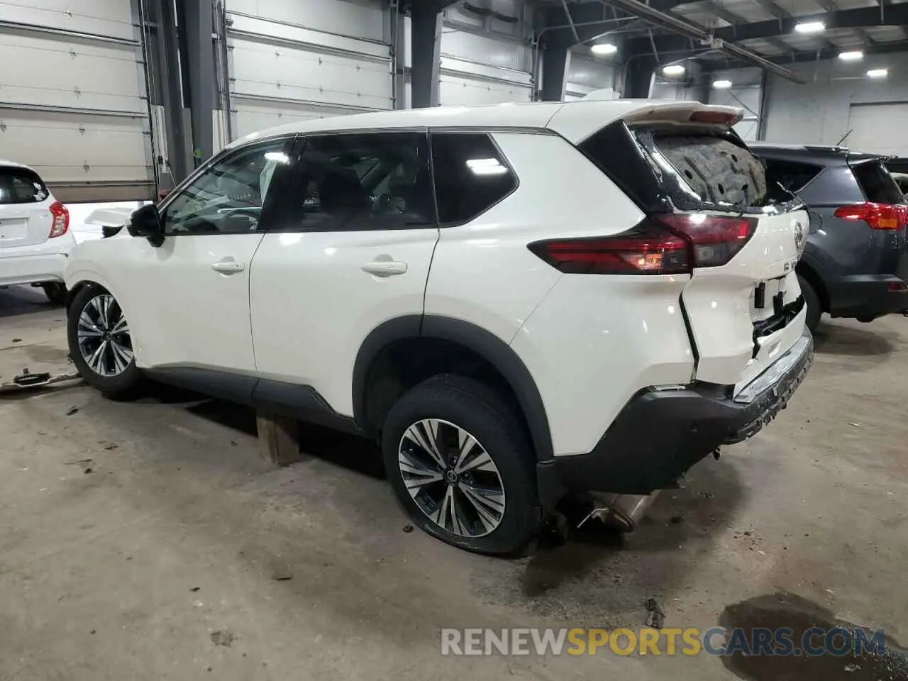 2 Photograph of a damaged car 5N1AT3BBXMC840525 NISSAN ROGUE 2021