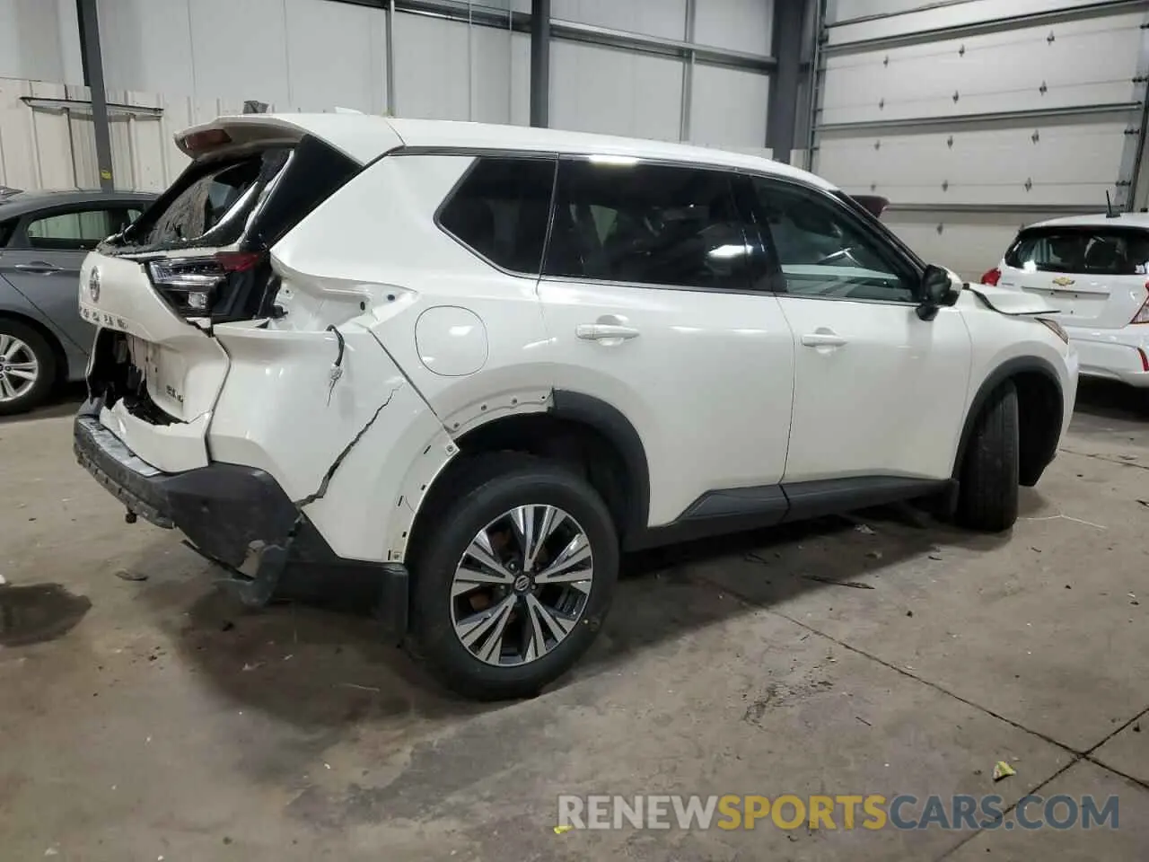 3 Photograph of a damaged car 5N1AT3BBXMC840525 NISSAN ROGUE 2021