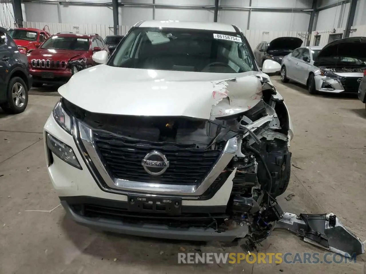 5 Photograph of a damaged car 5N1AT3BBXMC840525 NISSAN ROGUE 2021