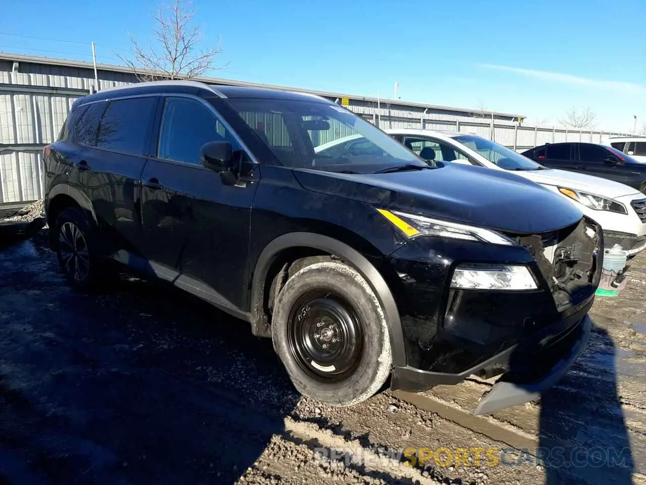 4 Photograph of a damaged car 5N1AT3BBXMC850567 NISSAN ROGUE 2021
