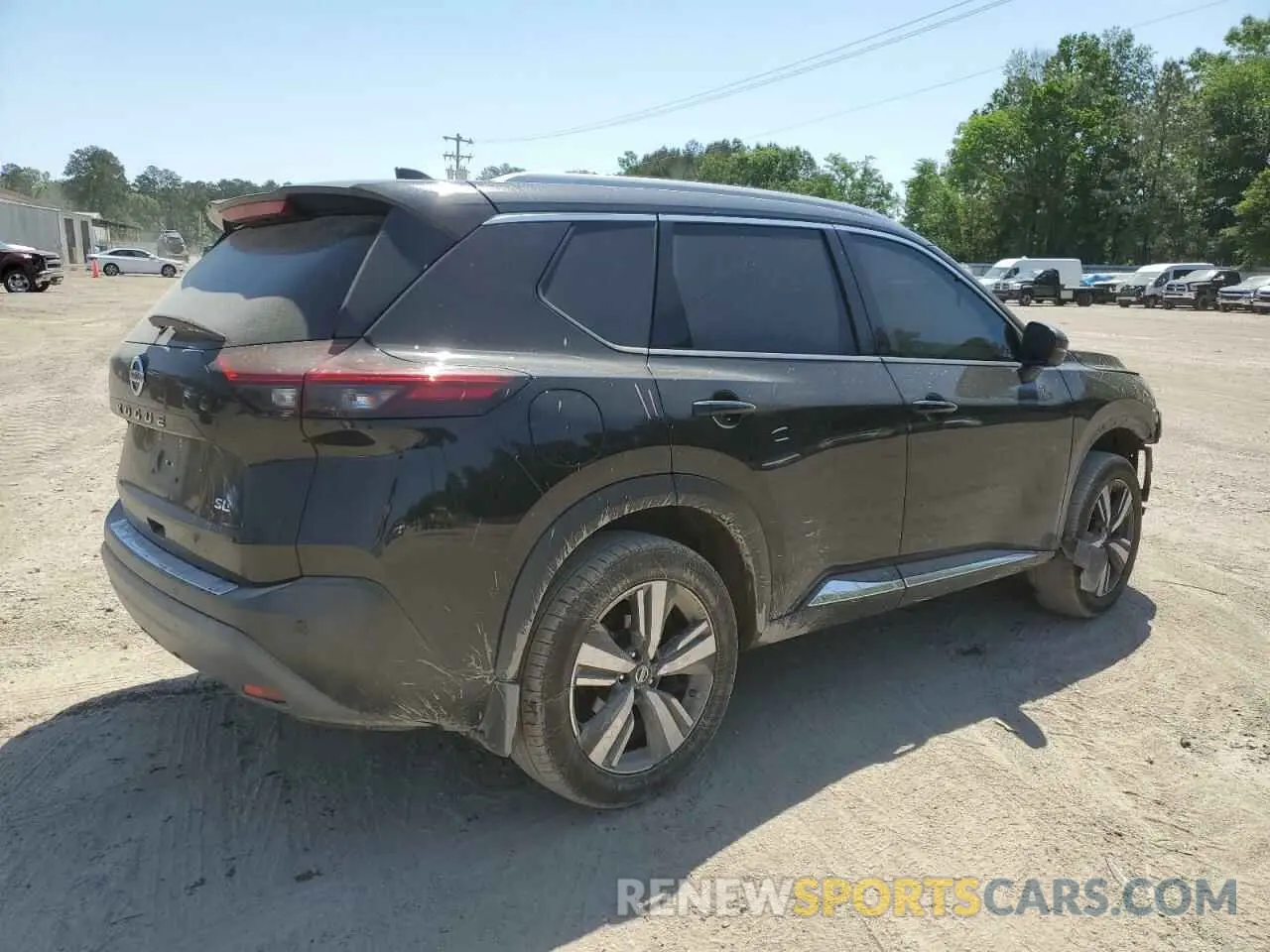 3 Photograph of a damaged car 5N1AT3CA0MC672514 NISSAN ROGUE 2021