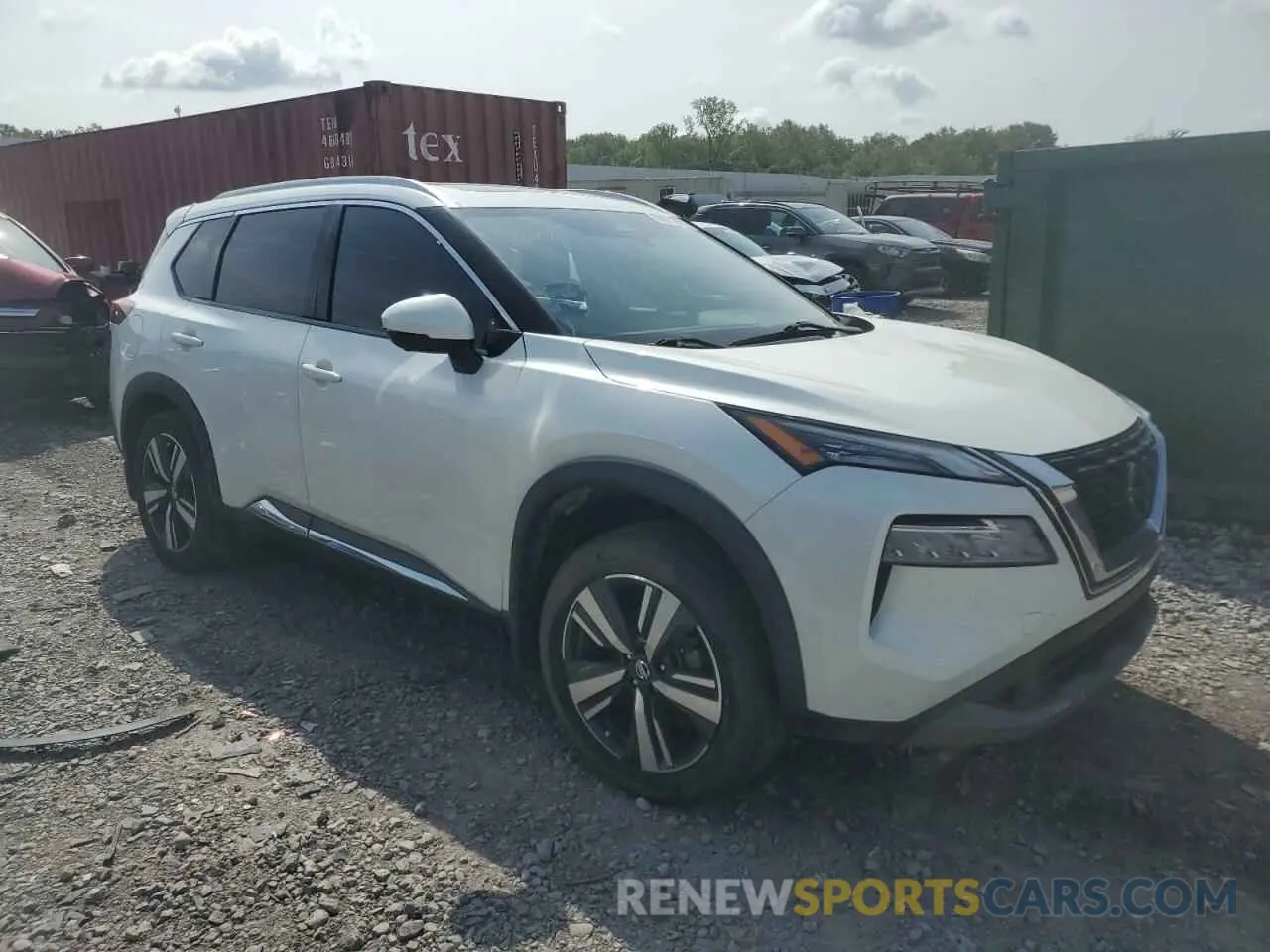 4 Photograph of a damaged car 5N1AT3CA0MC681052 NISSAN ROGUE 2021