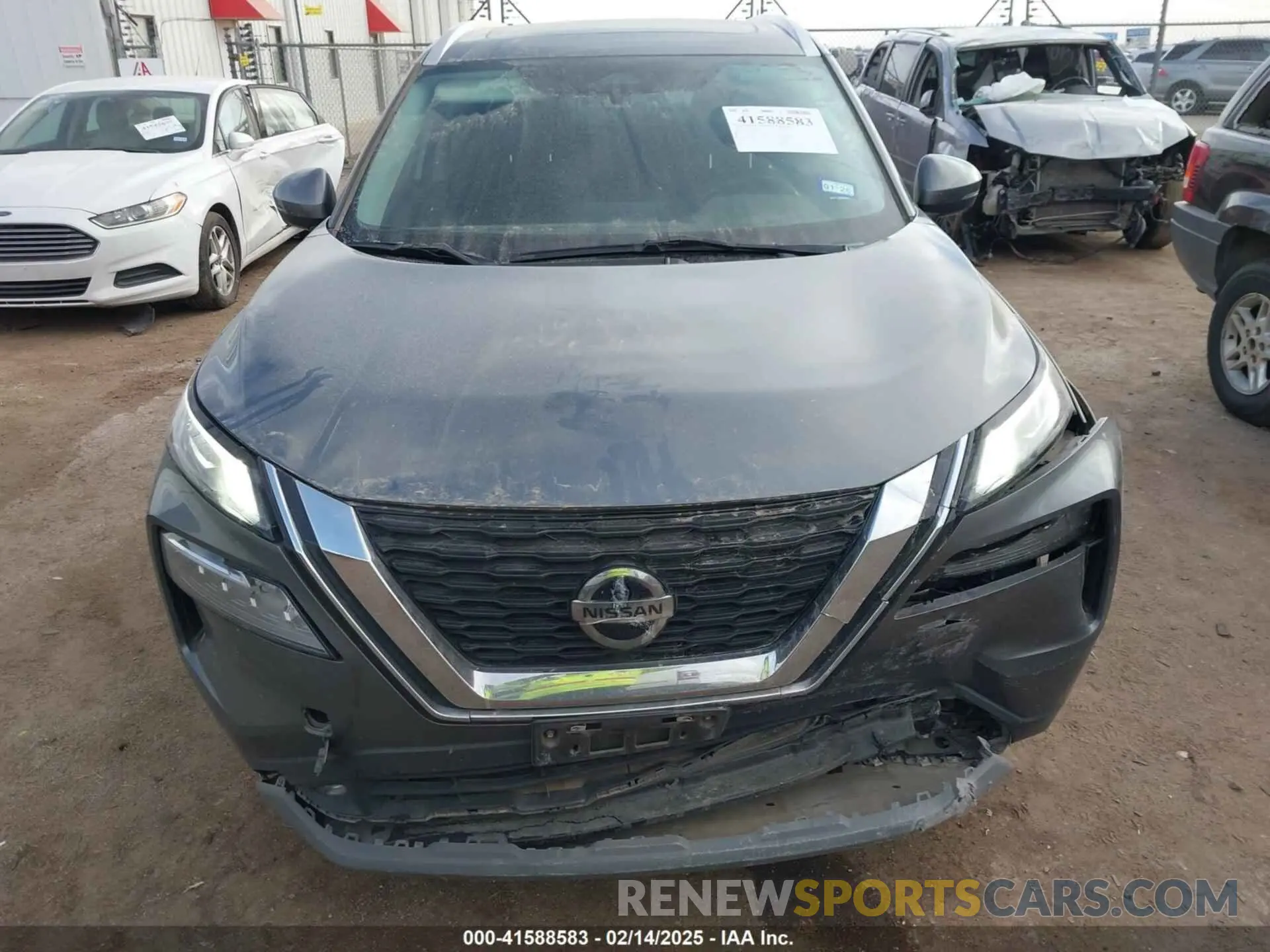 12 Photograph of a damaged car 5N1AT3CA0MC834075 NISSAN ROGUE 2021