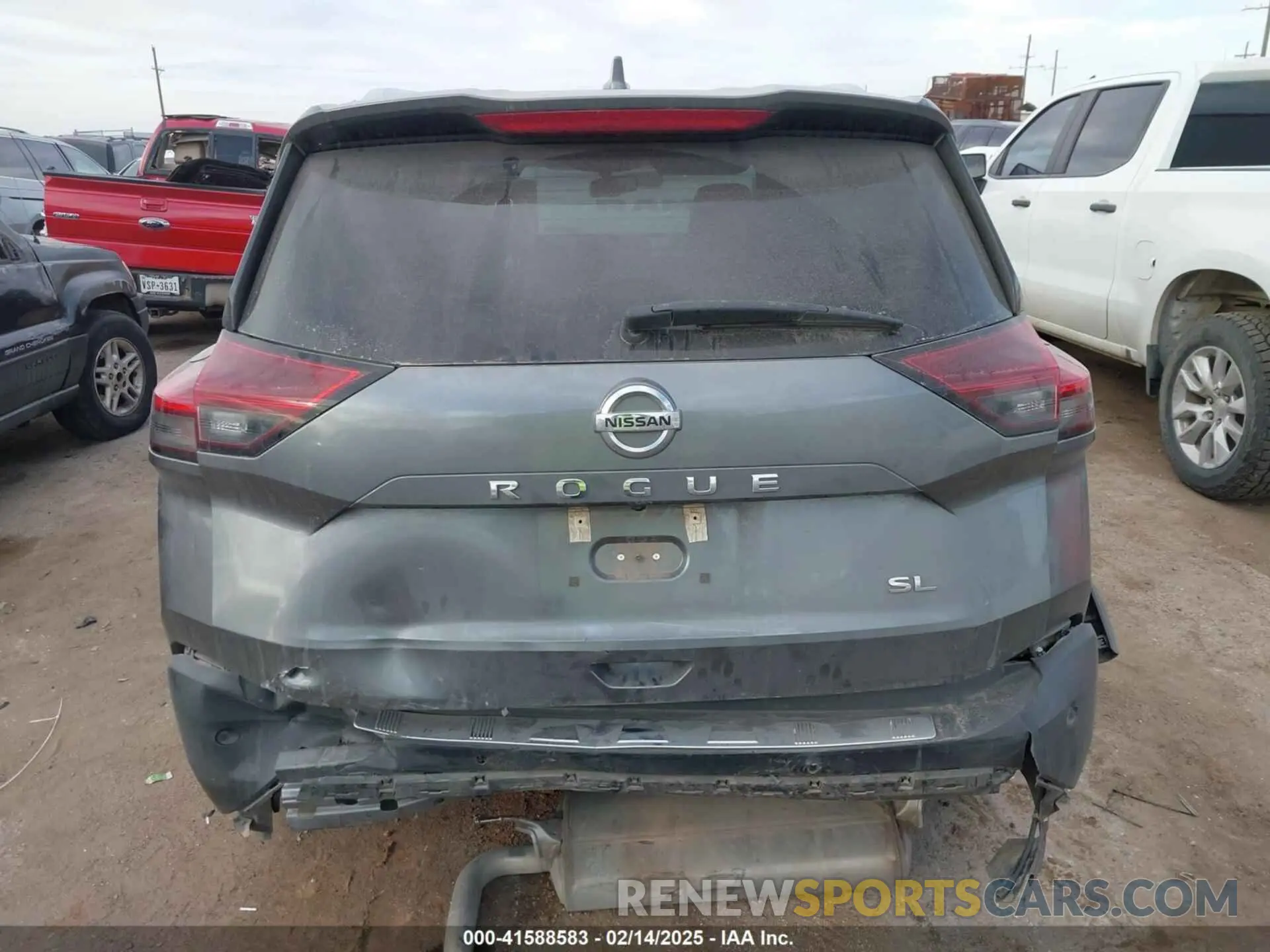 16 Photograph of a damaged car 5N1AT3CA0MC834075 NISSAN ROGUE 2021