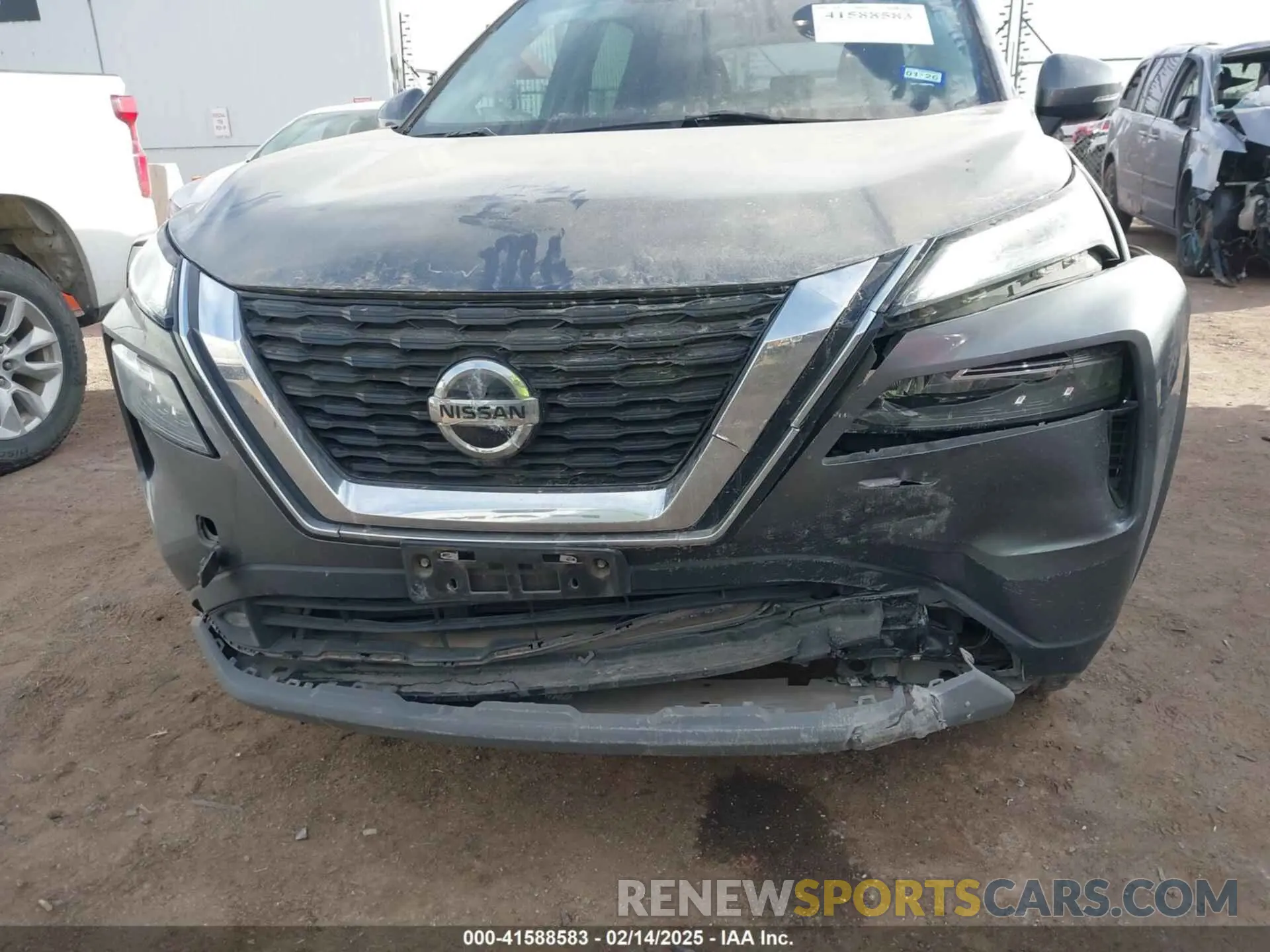6 Photograph of a damaged car 5N1AT3CA0MC834075 NISSAN ROGUE 2021