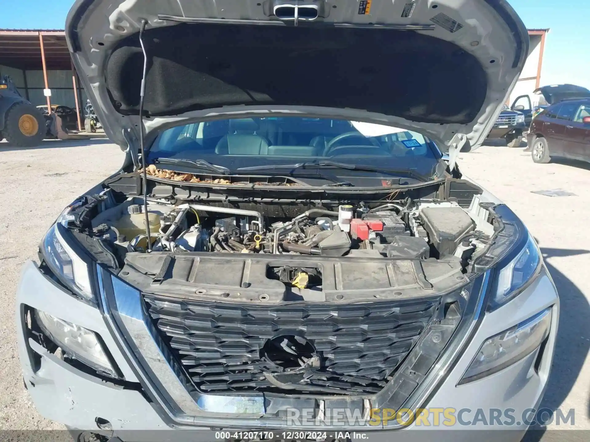 10 Photograph of a damaged car 5N1AT3CA0MC837588 NISSAN ROGUE 2021