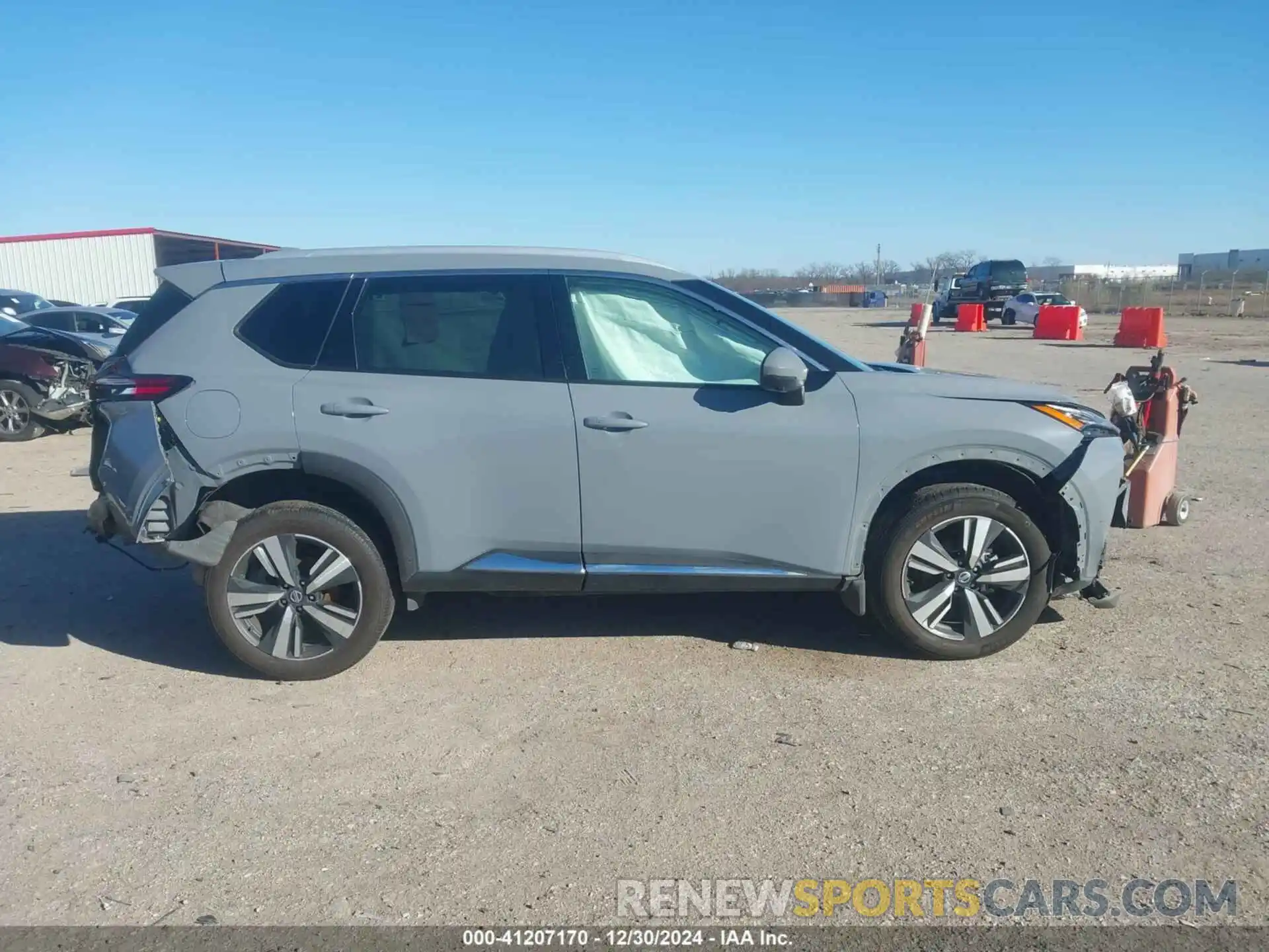 13 Photograph of a damaged car 5N1AT3CA0MC837588 NISSAN ROGUE 2021