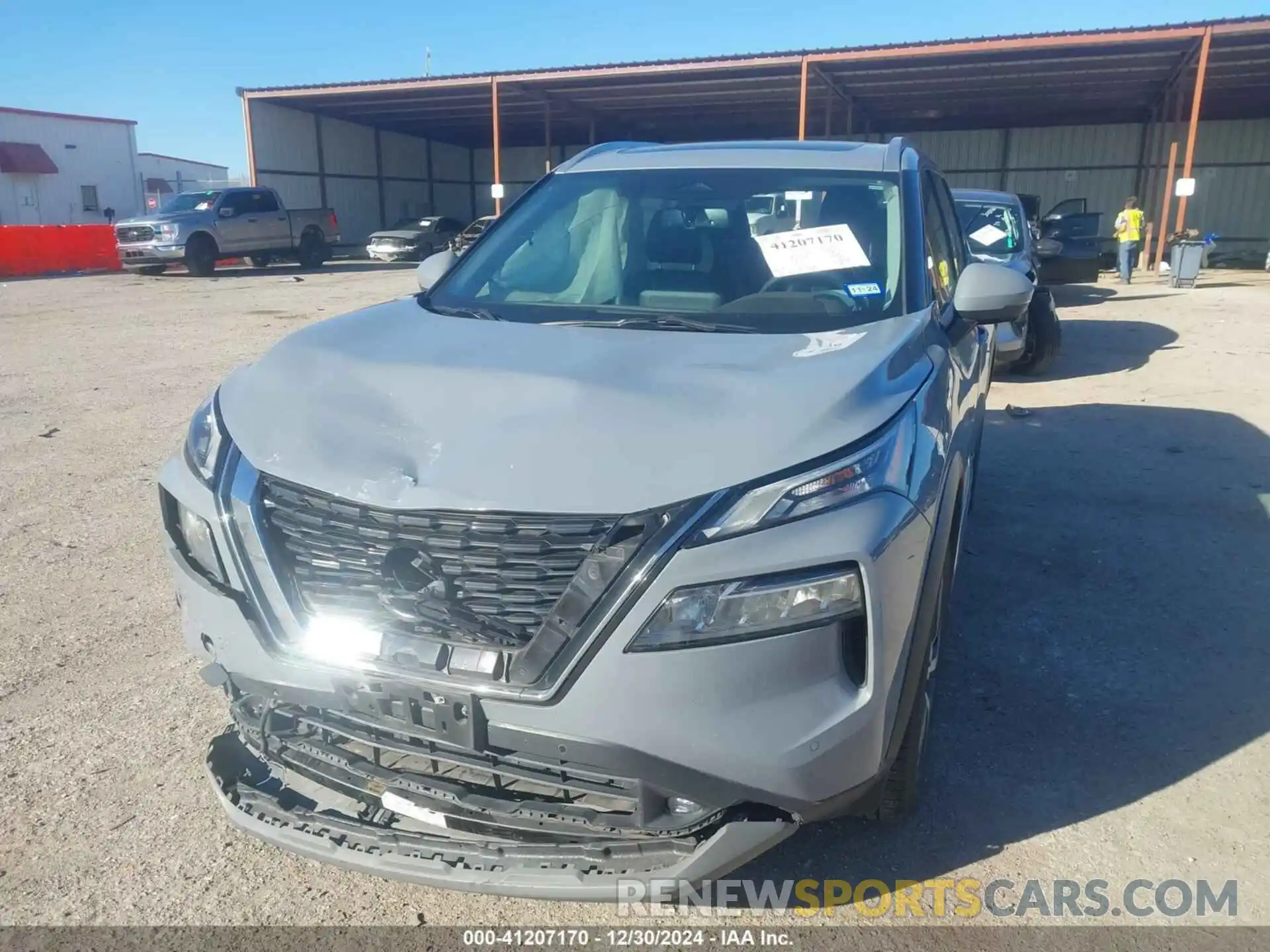 2 Photograph of a damaged car 5N1AT3CA0MC837588 NISSAN ROGUE 2021