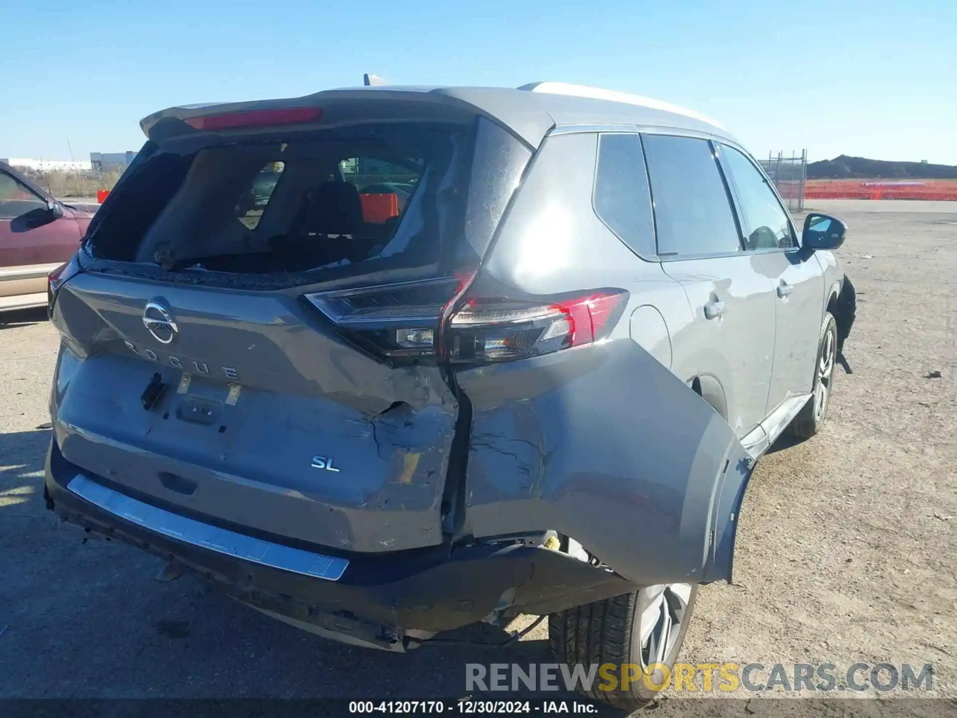 6 Photograph of a damaged car 5N1AT3CA0MC837588 NISSAN ROGUE 2021