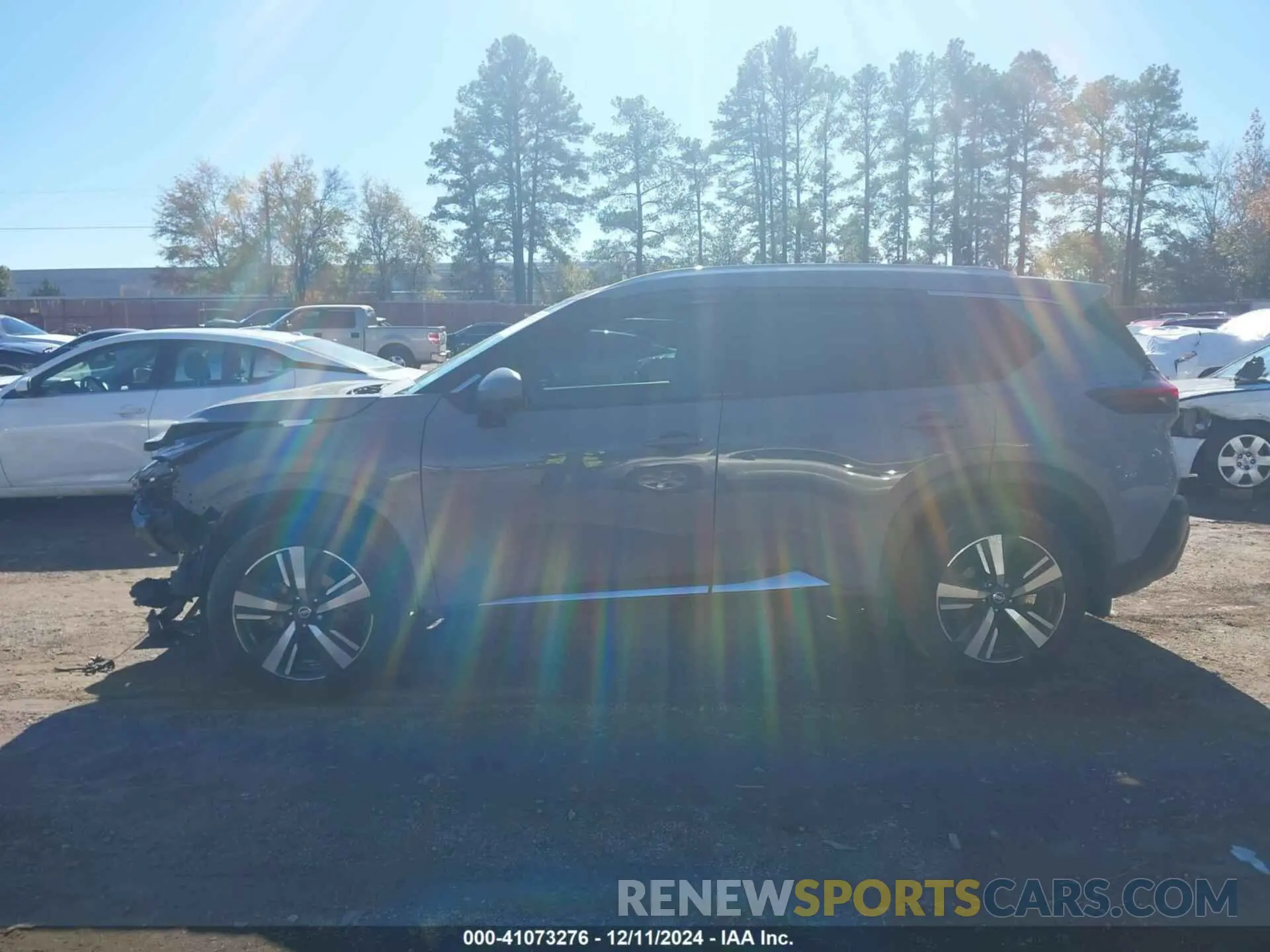 15 Photograph of a damaged car 5N1AT3CA1MC678502 NISSAN ROGUE 2021