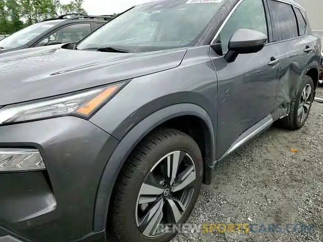 15 Photograph of a damaged car 5N1AT3CA1MC771097 NISSAN ROGUE 2021