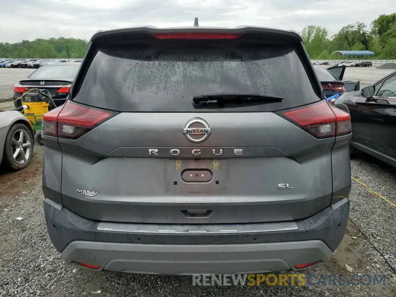 6 Photograph of a damaged car 5N1AT3CA1MC771097 NISSAN ROGUE 2021