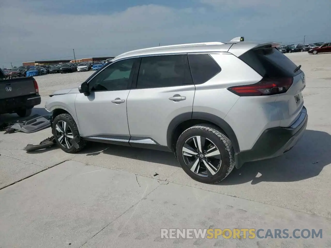 2 Photograph of a damaged car 5N1AT3CA1MC802428 NISSAN ROGUE 2021