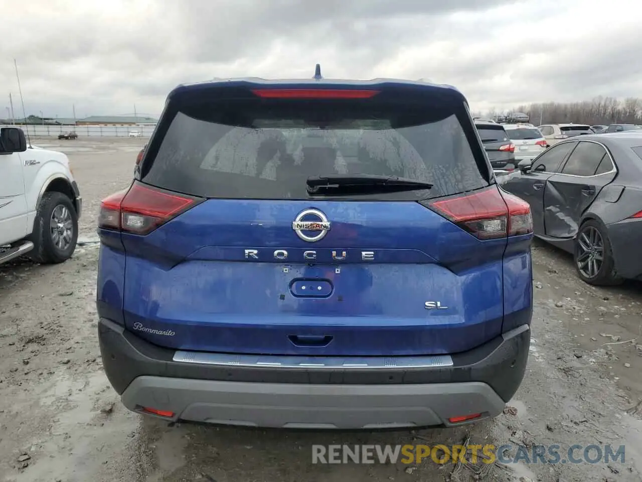6 Photograph of a damaged car 5N1AT3CA2MC815981 NISSAN ROGUE 2021