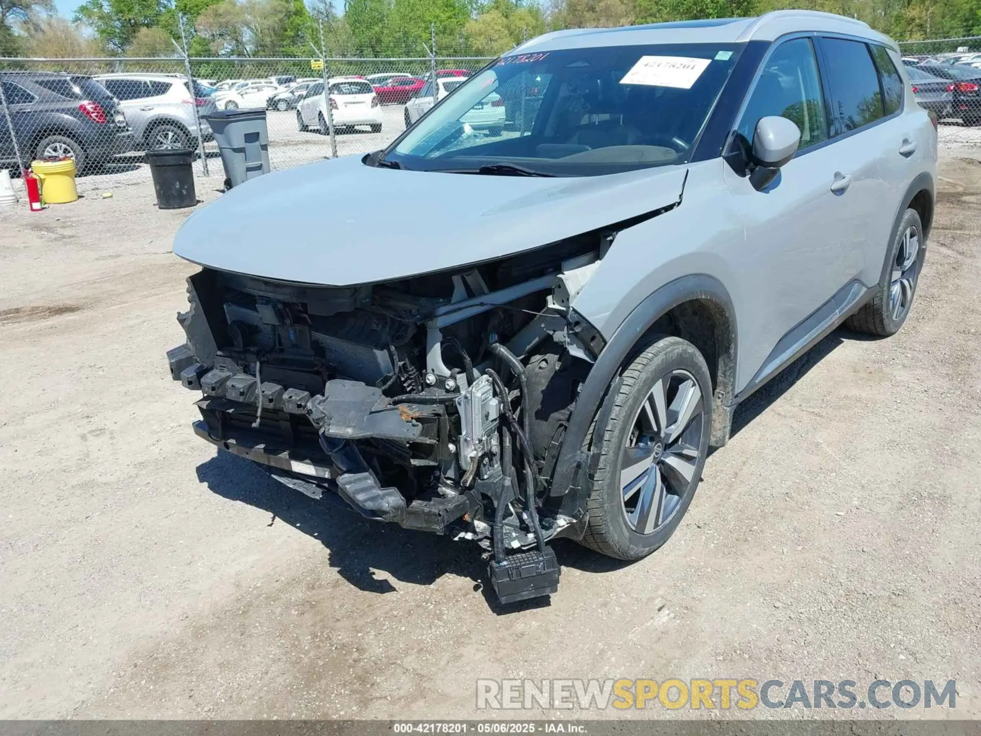 6 Photograph of a damaged car 5N1AT3CA3MC718899 NISSAN ROGUE 2021