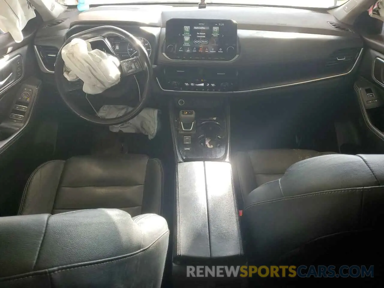 8 Photograph of a damaged car 5N1AT3CA3MC740448 NISSAN ROGUE 2021