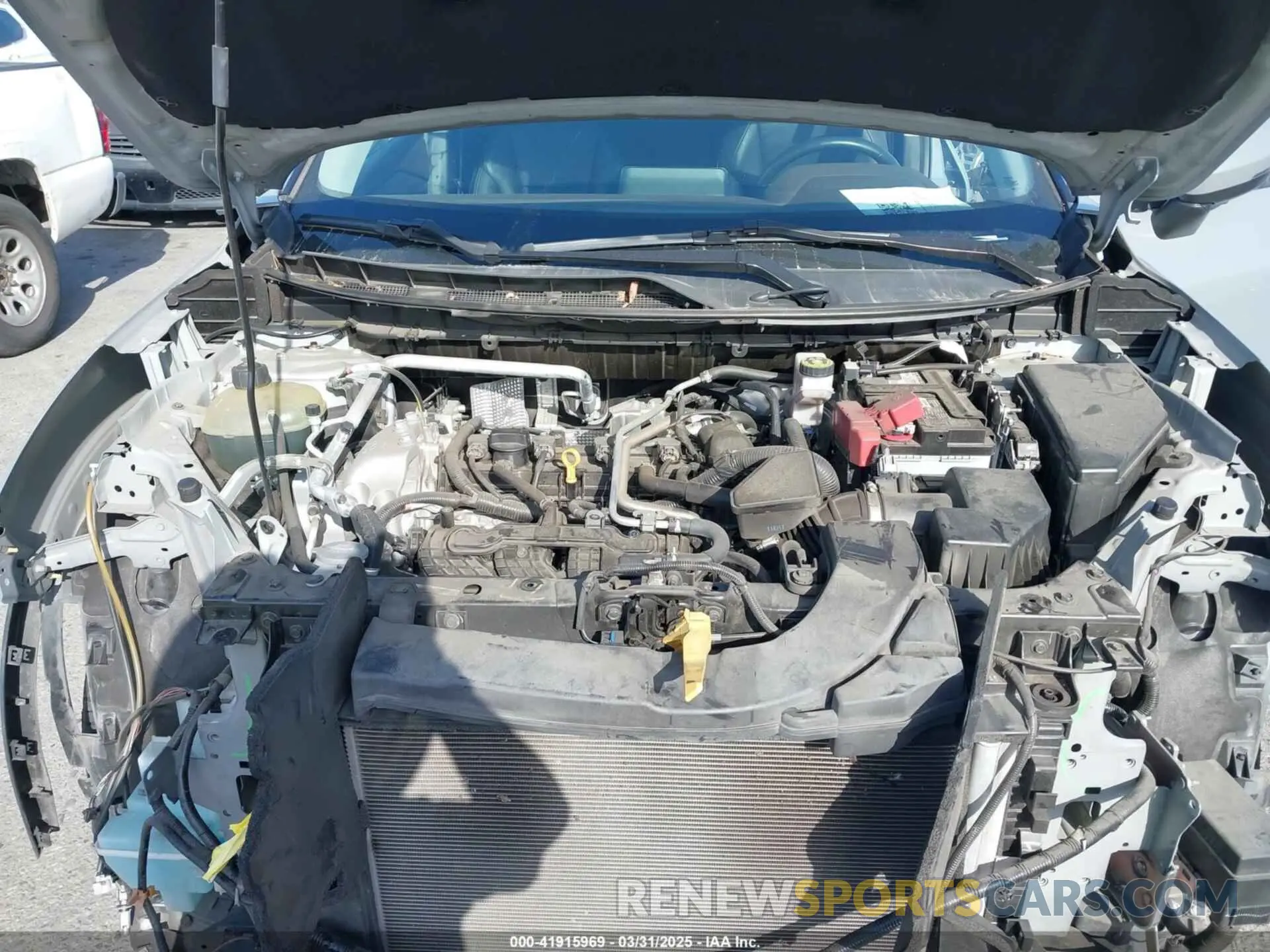 10 Photograph of a damaged car 5N1AT3CA3MC780173 NISSAN ROGUE 2021