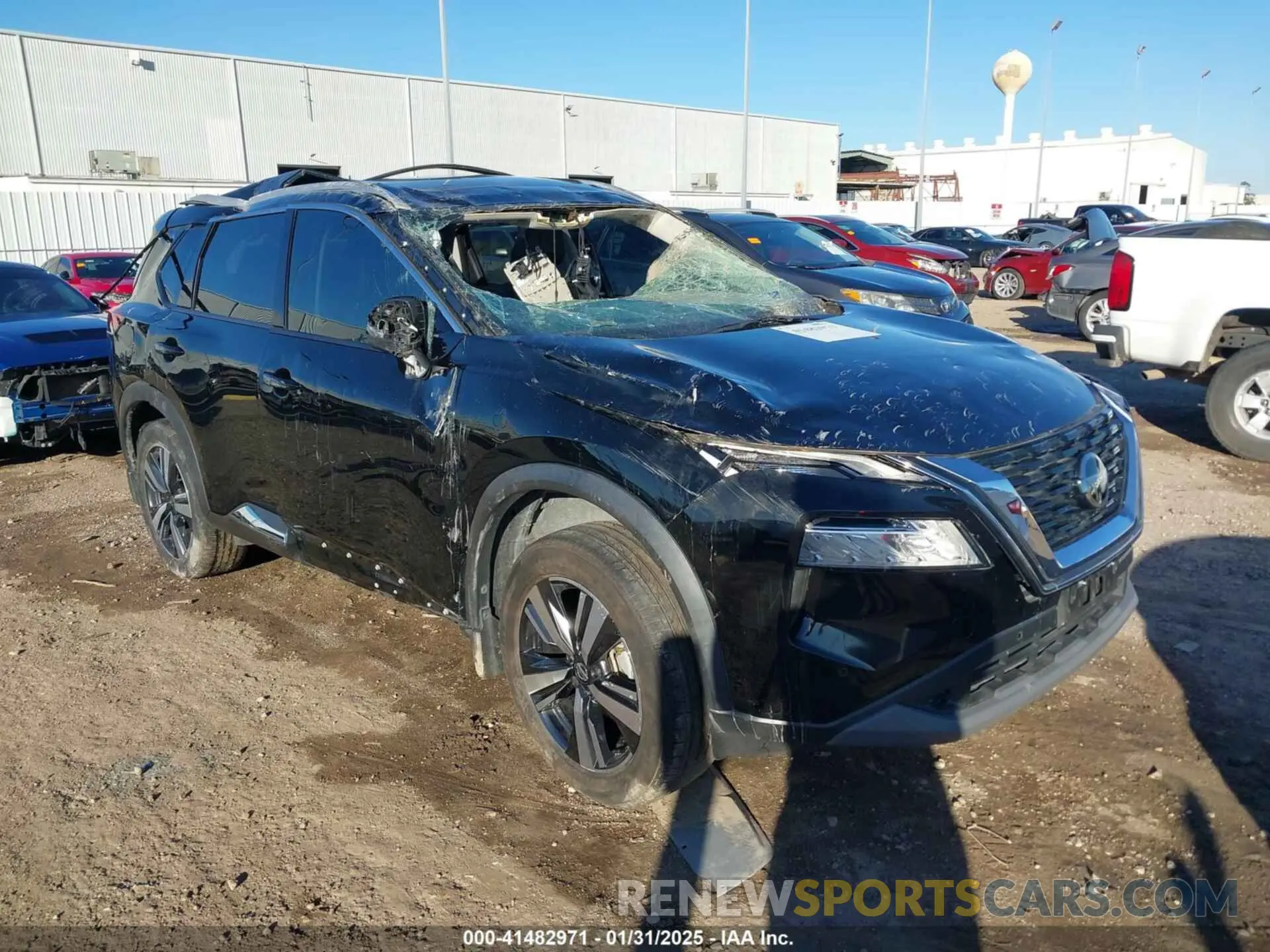 1 Photograph of a damaged car 5N1AT3CA3MC794526 NISSAN ROGUE 2021