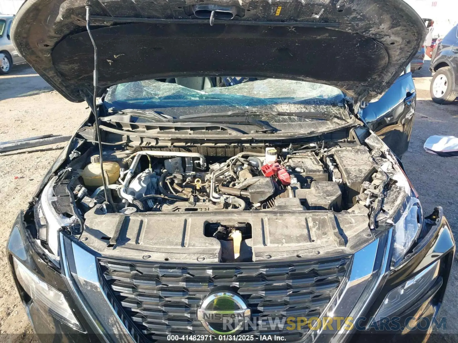 10 Photograph of a damaged car 5N1AT3CA3MC794526 NISSAN ROGUE 2021