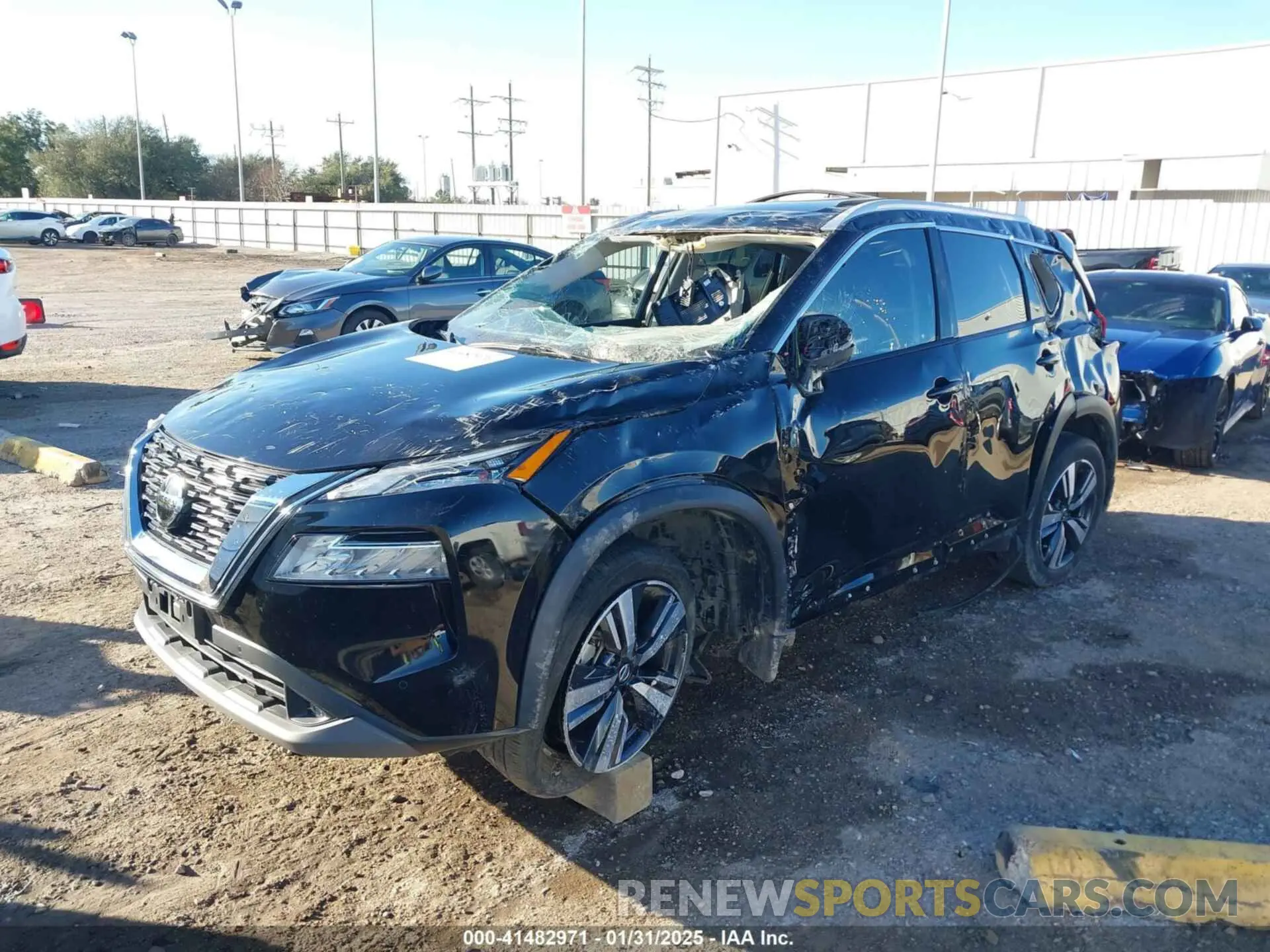 2 Photograph of a damaged car 5N1AT3CA3MC794526 NISSAN ROGUE 2021