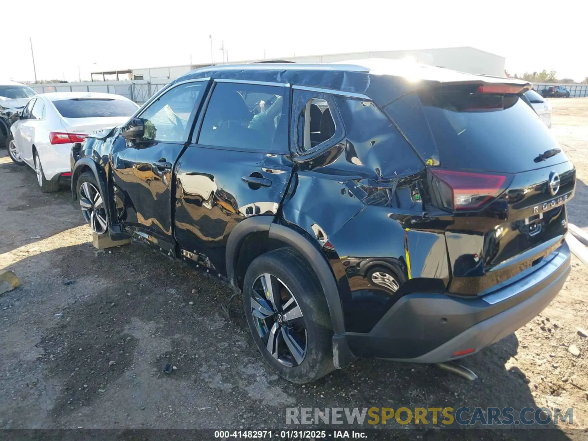 3 Photograph of a damaged car 5N1AT3CA3MC794526 NISSAN ROGUE 2021