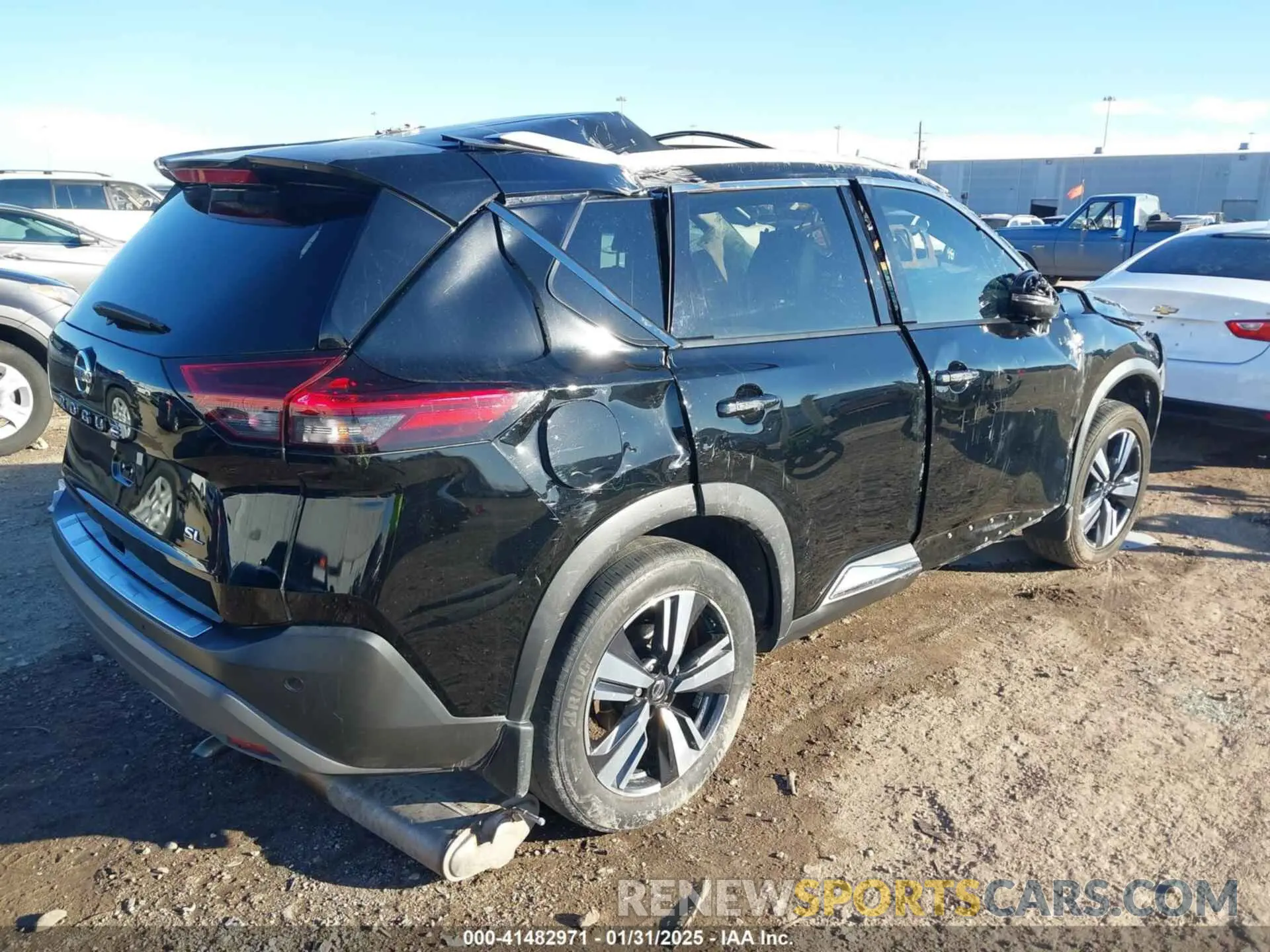 4 Photograph of a damaged car 5N1AT3CA3MC794526 NISSAN ROGUE 2021