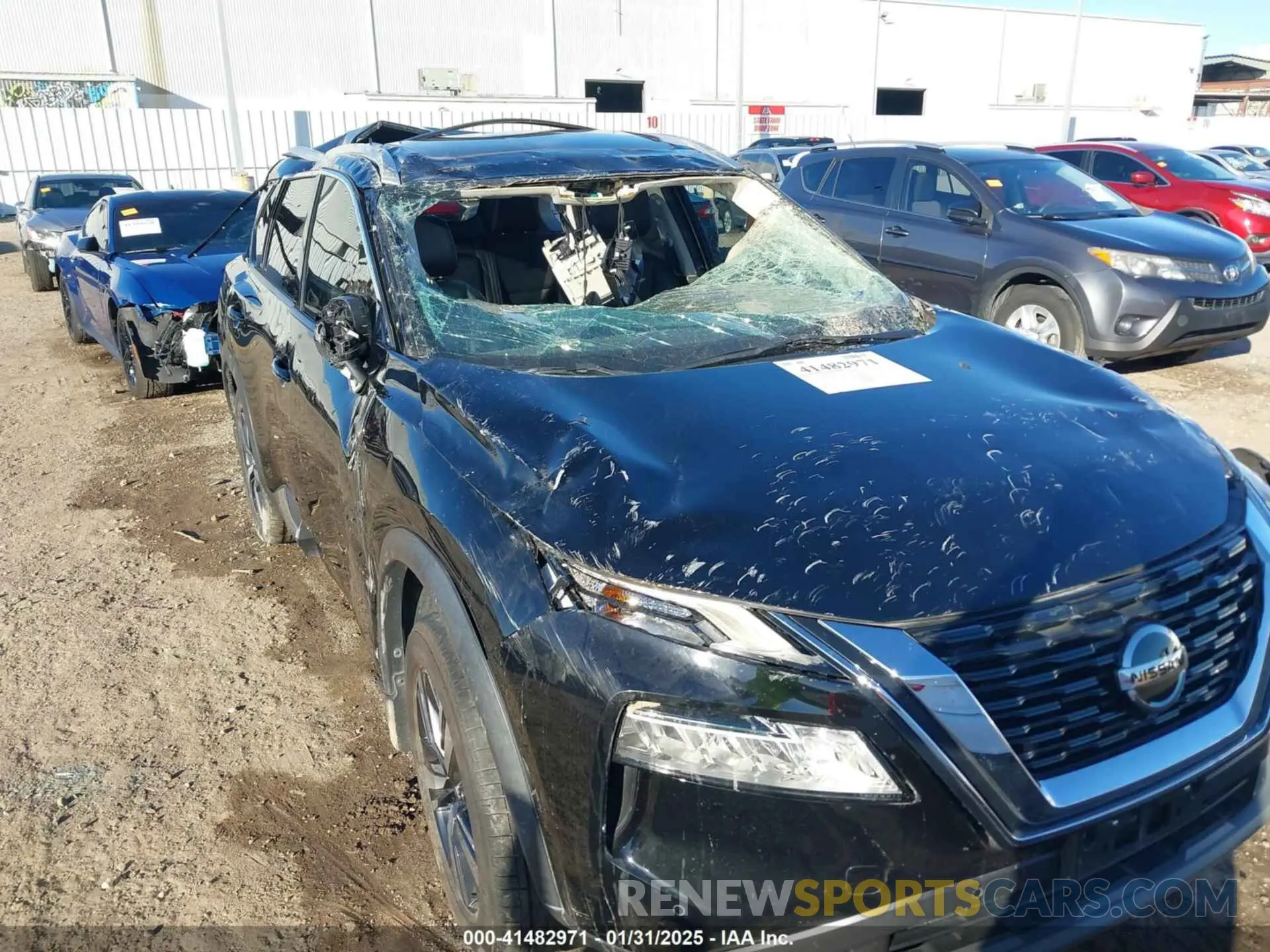 6 Photograph of a damaged car 5N1AT3CA3MC794526 NISSAN ROGUE 2021