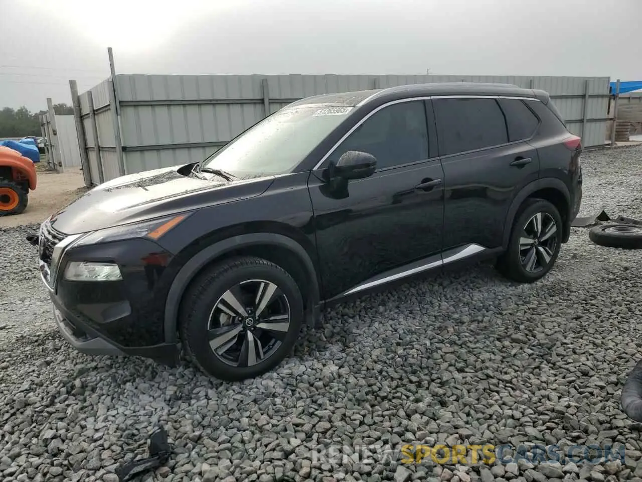 1 Photograph of a damaged car 5N1AT3CA4MC798746 NISSAN ROGUE 2021