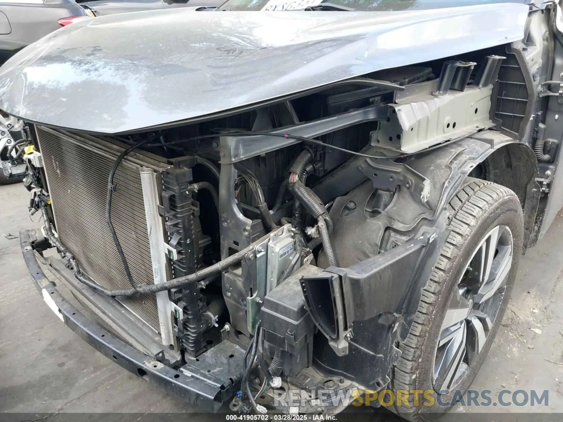 6 Photograph of a damaged car 5N1AT3CA4MC801175 NISSAN ROGUE 2021