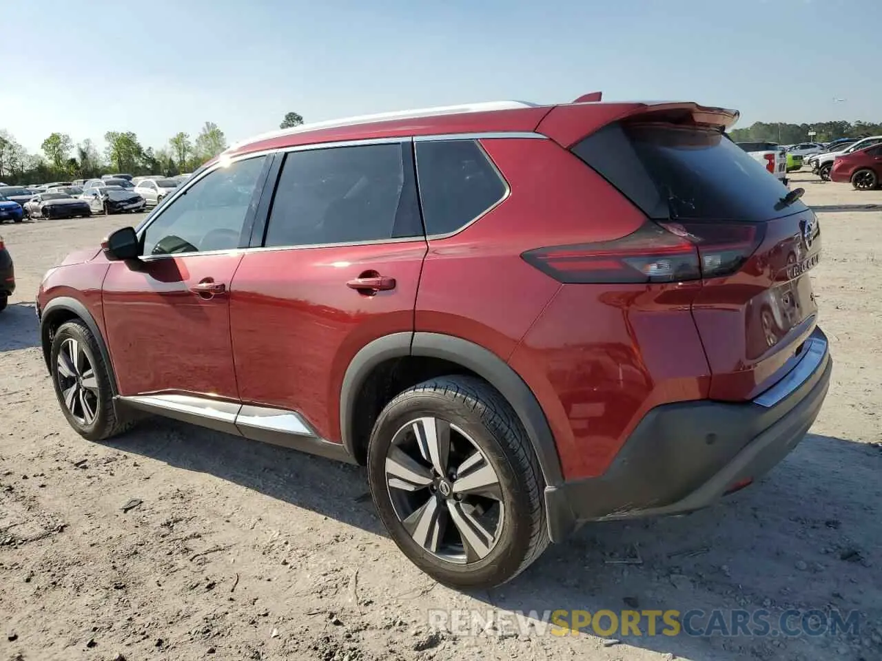 2 Photograph of a damaged car 5N1AT3CA4MC823693 NISSAN ROGUE 2021