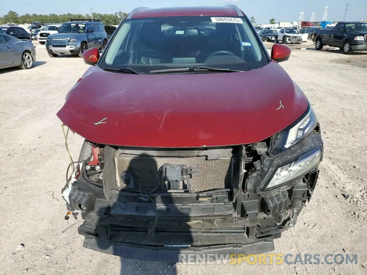 5 Photograph of a damaged car 5N1AT3CA4MC823693 NISSAN ROGUE 2021