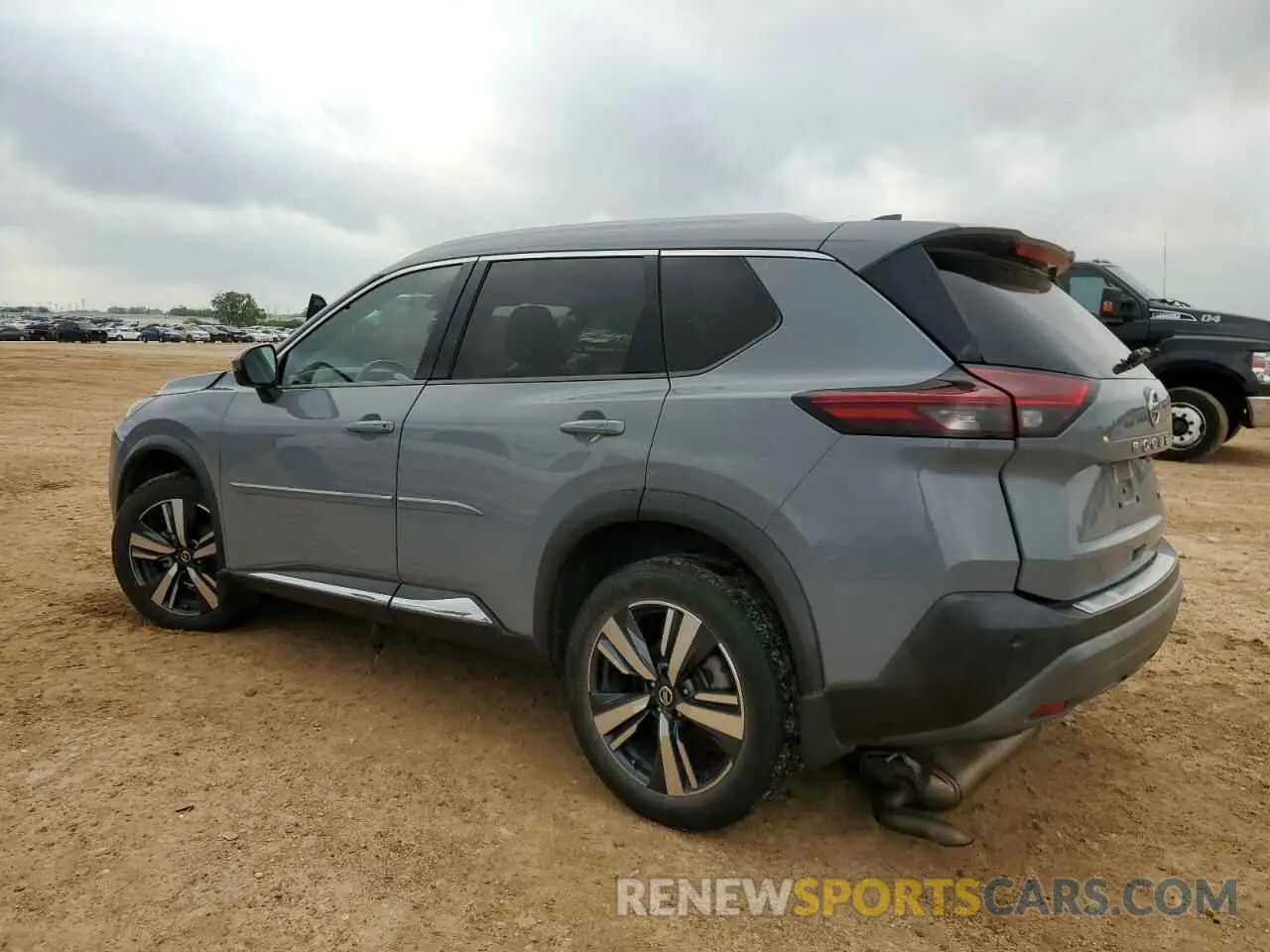 2 Photograph of a damaged car 5N1AT3CA5MC690247 NISSAN ROGUE 2021