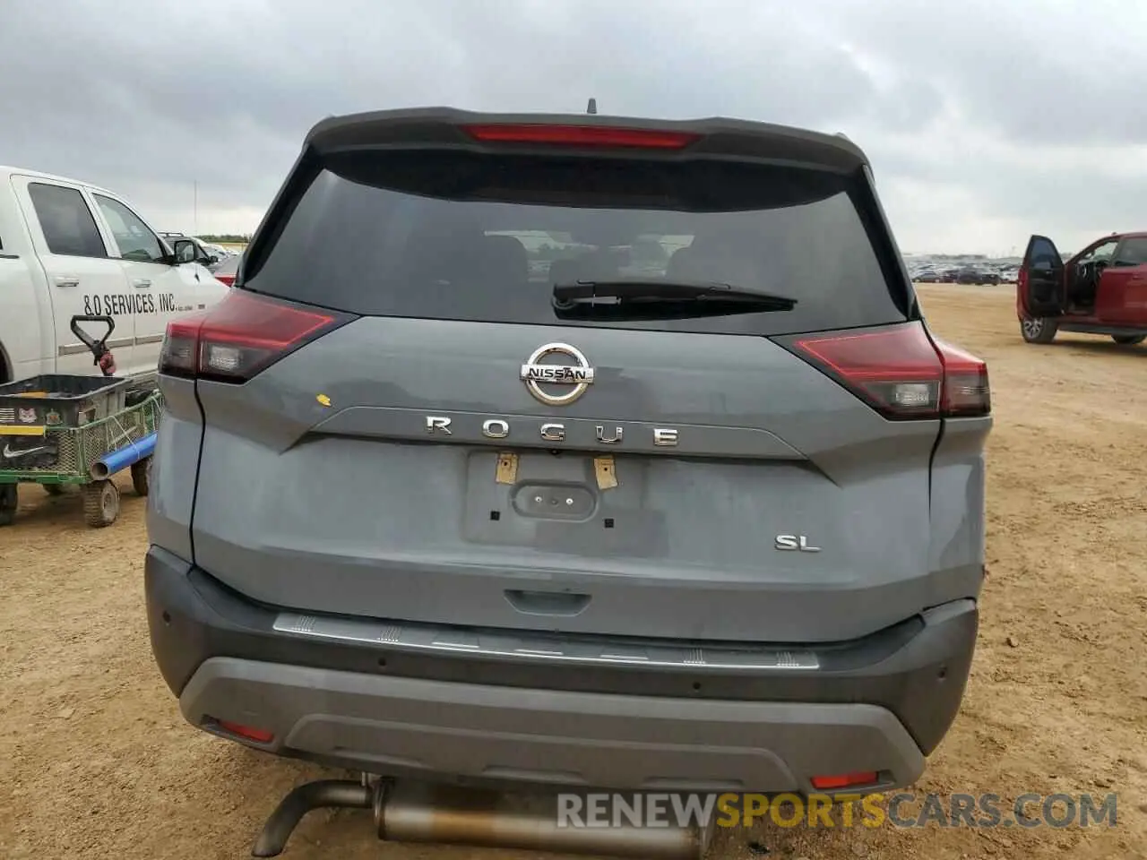 6 Photograph of a damaged car 5N1AT3CA5MC690247 NISSAN ROGUE 2021