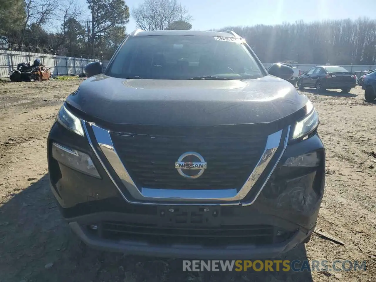 5 Photograph of a damaged car 5N1AT3CA5MC692595 NISSAN ROGUE 2021