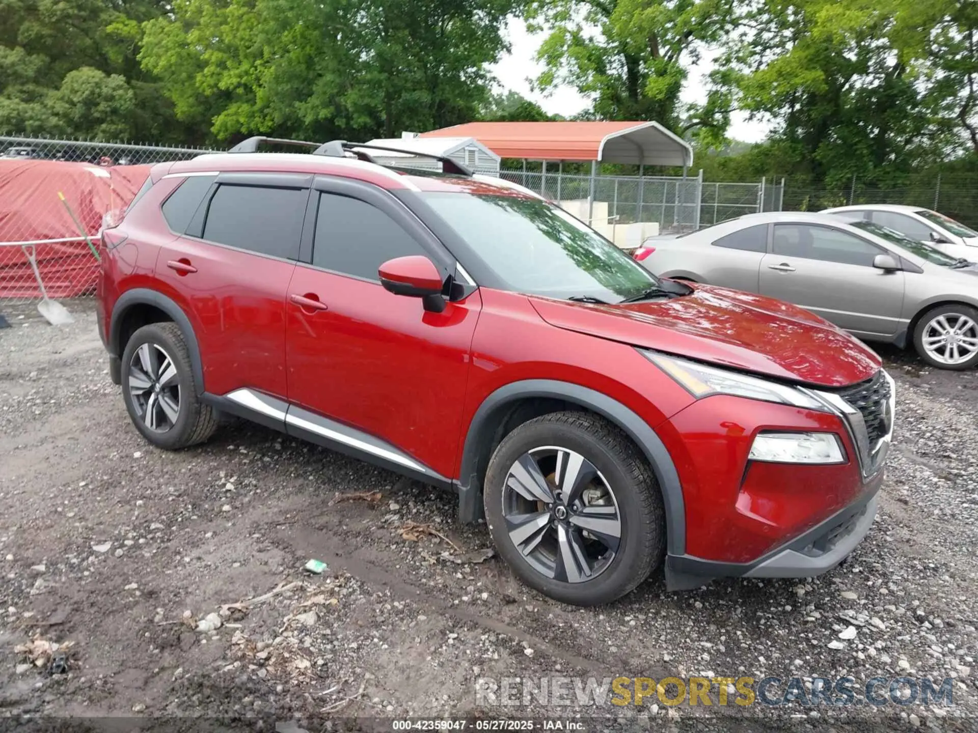 1 Photograph of a damaged car 5N1AT3CA5MC725255 NISSAN ROGUE 2021