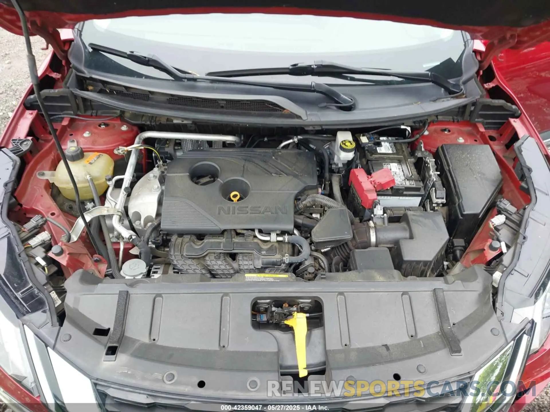10 Photograph of a damaged car 5N1AT3CA5MC725255 NISSAN ROGUE 2021